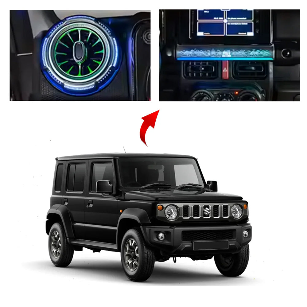 Suzuki Jimny Ambient Lights With AC Vents  19 Pieces