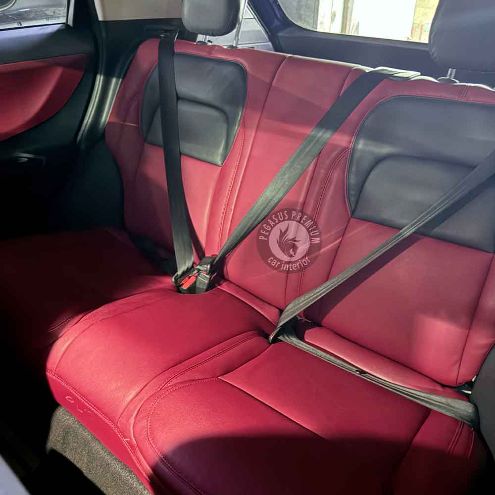 Tata Nexon Interior Modification in Cherry & Black - Pegasus Premium