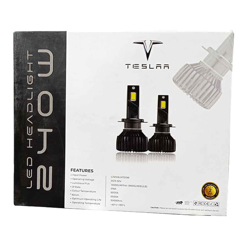 Tesalaa Car LED Light 240W H7 | H4 | H8 | 9005