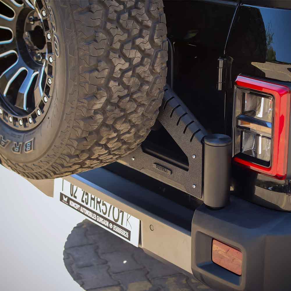 Thar Roxx Bimbra Tyre Carrier