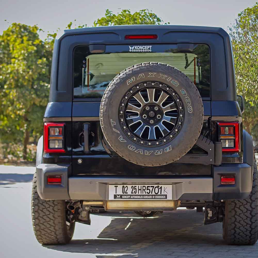 Thar Roxx Bimbra Tyre Carrier