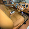 Toyota Fortuner Interior Modification in Tan & White - Pegasus Premium