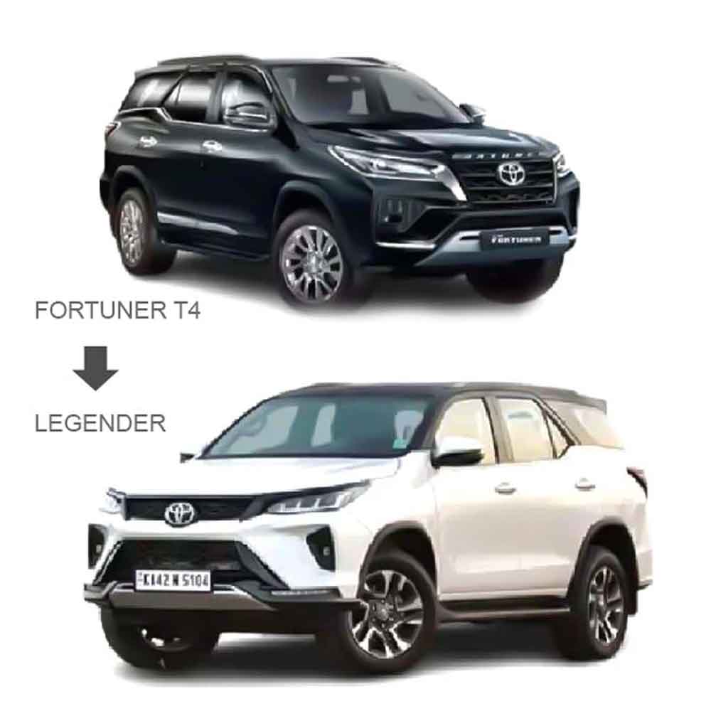 Toyota Fortuner Type 4 to Legender Body Kit – Premium Legender Styling ...