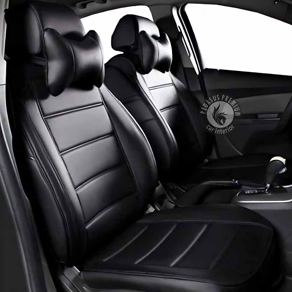 Toyota Rumion Seat Cover in Black Pegasus Premium
