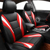 Car Seat Cover in Black Red Pegasus Premium