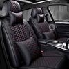 Car Seat Cover in Black Red Pegasus Premium