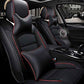 Ford Ecosport Seat Cover in Black Red Pegasus Premium