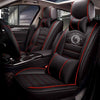 Car Seat Cover in Black Red Pegasus Premium