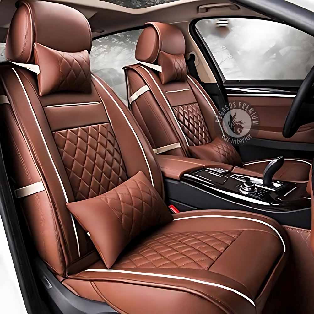 Maruti Suzuki Baleno Seat Cover in Tan Pegasus Premium