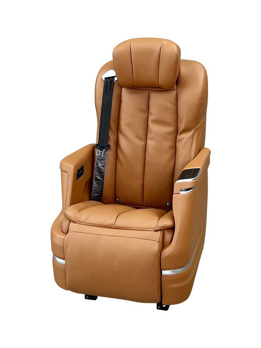 Car Recliner Seat in Tan For Innova, Hycross, Fortuner, Carnival