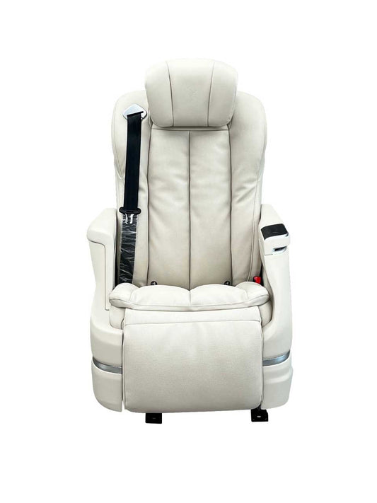 Car Recliner Seat in White For Innova, Hycross, Fortuner, Carnival