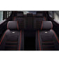 Car Seat Cover in Black Red Pegasus Premium