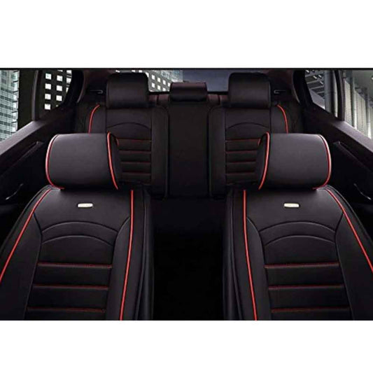 Car Seat Cover in Black Red Pegasus Premium