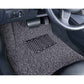 Grass Mats for Car in Black Silver Universal Fitting Anti-Skid Waterproof Compatible All Models