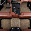 Grass Mats for Car in Beige Coffee Universal Fitting Anti-Skid Waterproof Compatible All Models