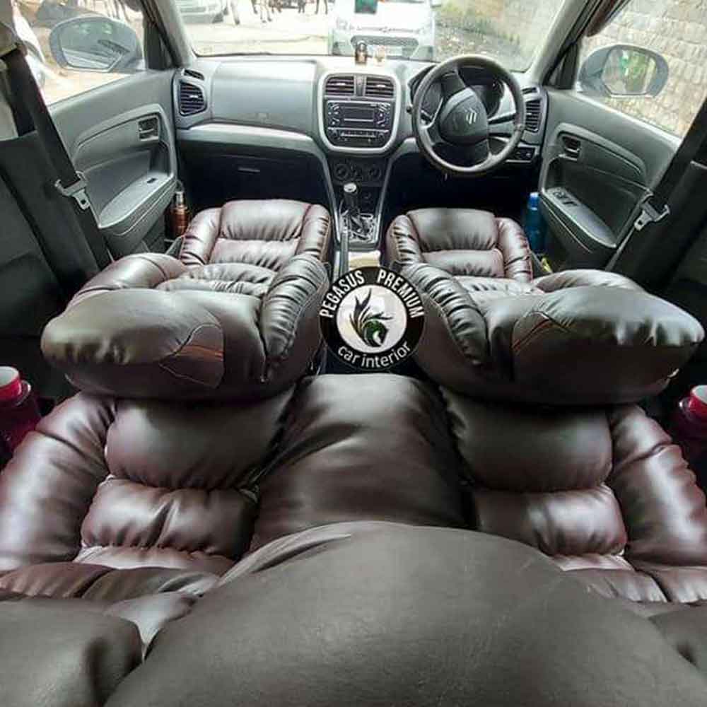 Ultra Comfort Seat Covers For All Cars in Coffee. Pegasus Premium