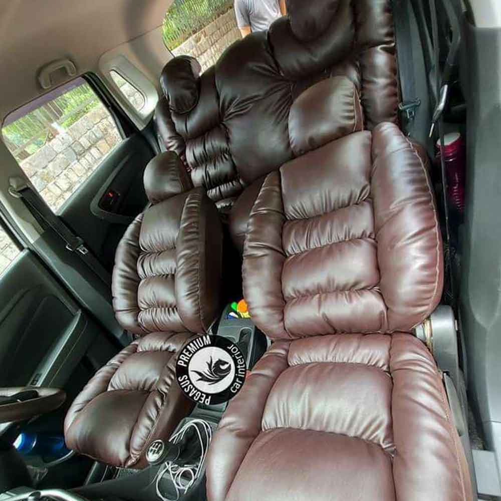 Ultra Comfort Seat Covers For All Cars in Coffee. Pegasus Premium
