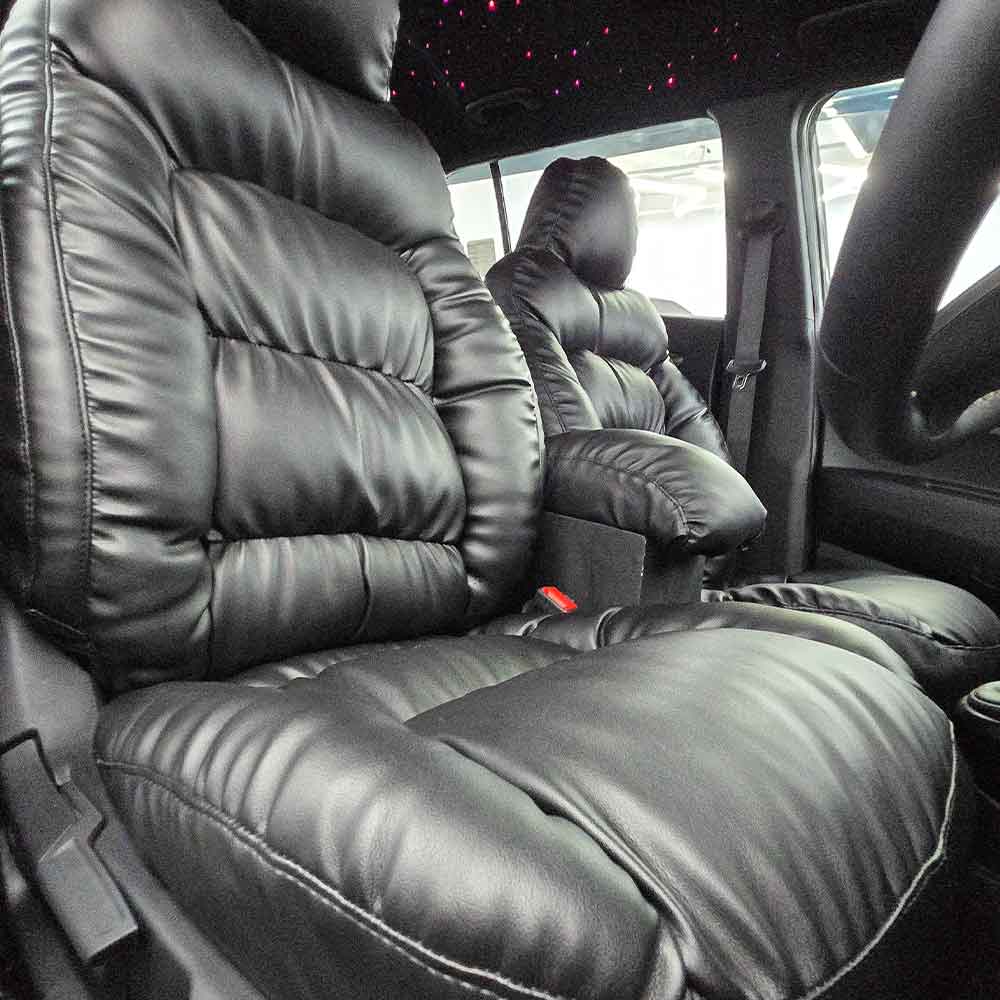Ultra Comfort Seat Covers For All Cars in Black. Pegasus Premium