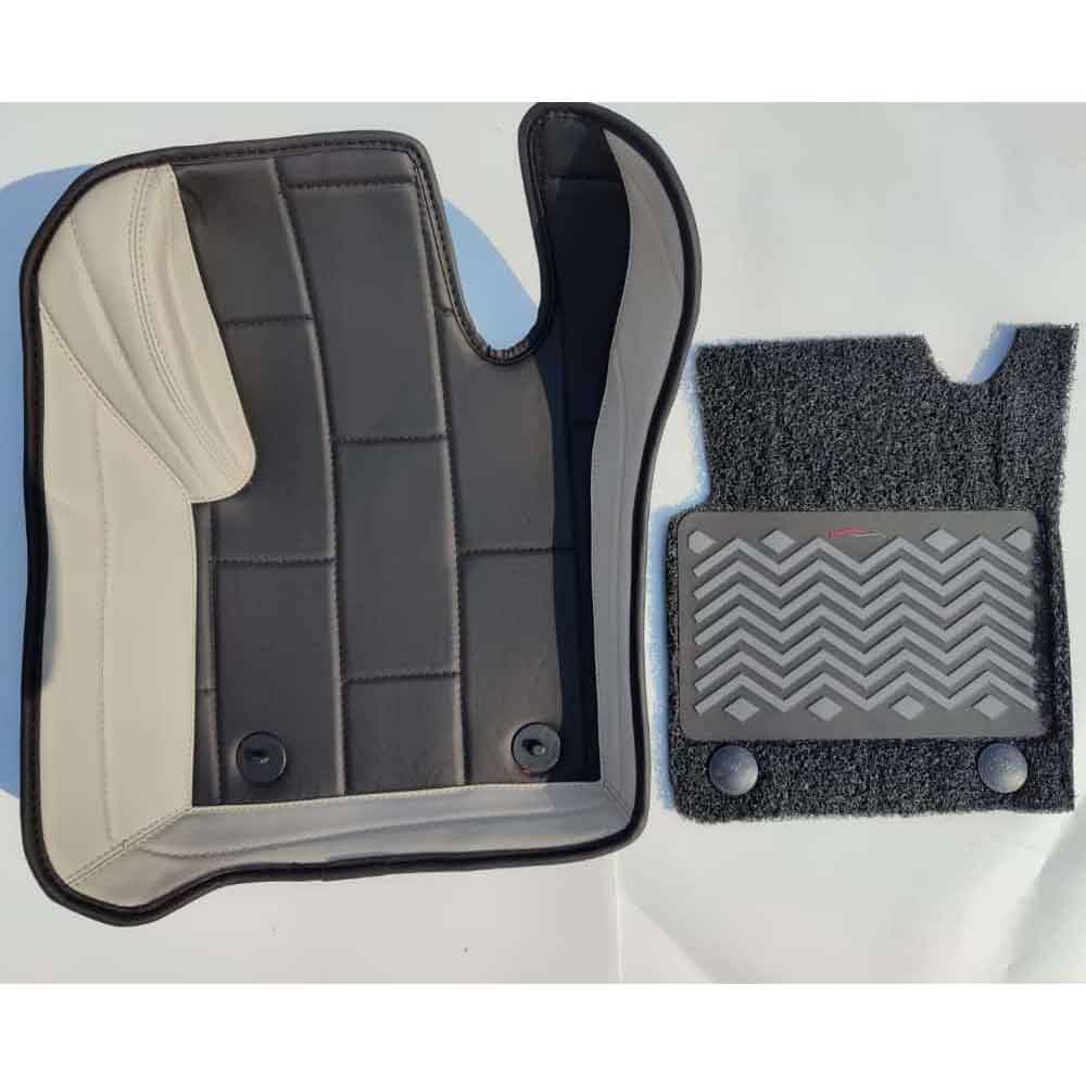 Car Premium Floor Mats in Black Grey Pegasus Premium
