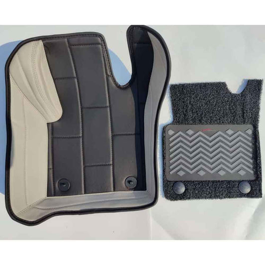 Car Premium Floor Mats in Black Grey Pegasus Premium