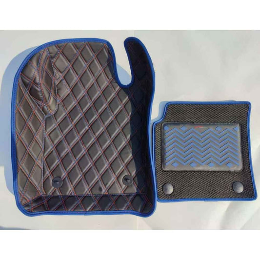 Car Premium Floor Mats in Black Blue Pegasus Premium